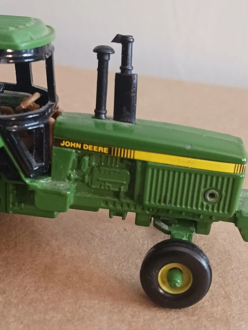 JOHN DEERE Diecast By Ertl Tractor, Vintage Detailed